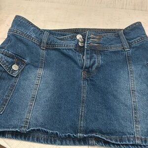 SHEIN blue Jean skirt size medium